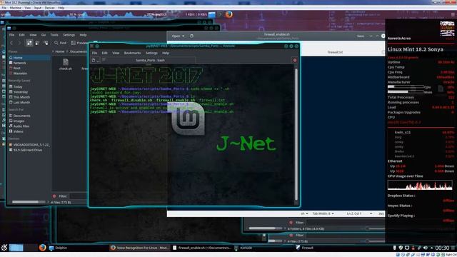 Linux Mint 18.2 Firewall Shell Commands & Scripts смотреть онлайн