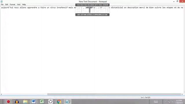 creer un virus tres destructeur смотреть онлайн