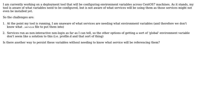 Unix & Linux: Set environment variable for all services running under systemd (2 Solutions!!) смотреть онлайн