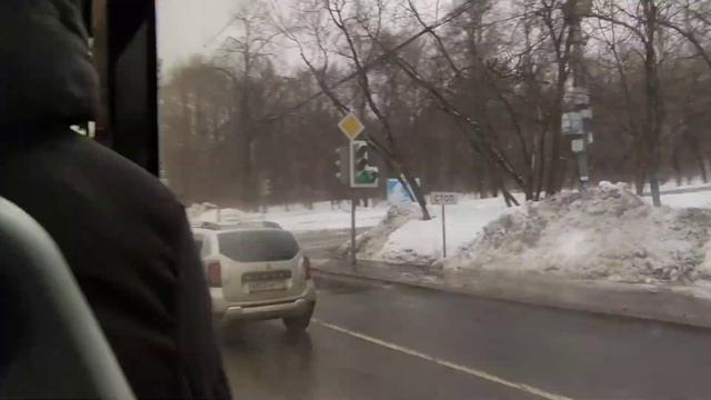 Трамвай №25 Москва 14 03 2021 Витязь-М Moscow Tram 25