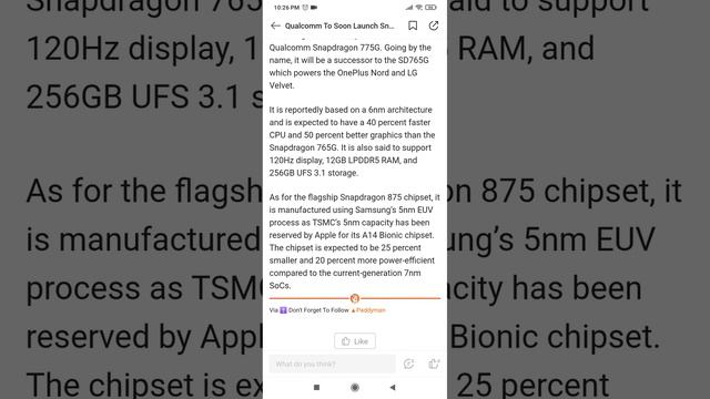 Qualcomm comin in with the 5nm SD875 crushing apple смотреть онлайн