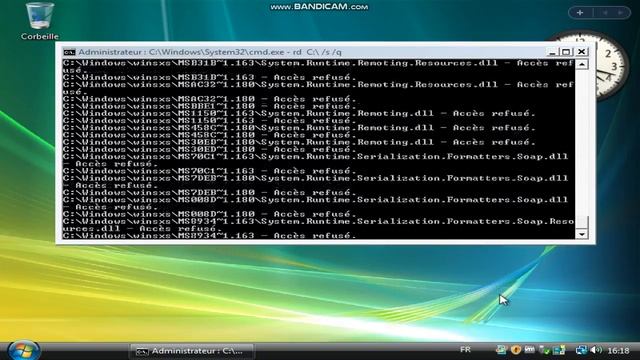 Destruction De Windows Vista Avec Cmd.exe смотреть онлайн