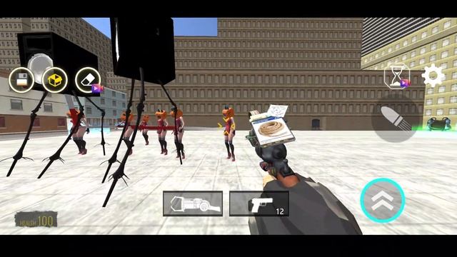 Skibidi Toilet Scientist Woman Yoshie Tvman Nextbots In Backrooms Sandbox Android Gameplay смотреть онлайн