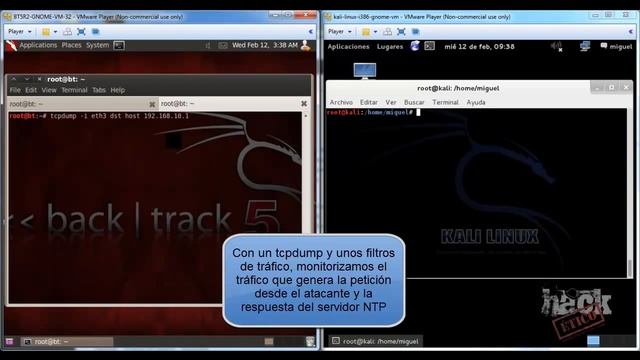 Hacking Ético Comprobación de NTP Reflection DDoS Attack y mitigación смотреть онлайн