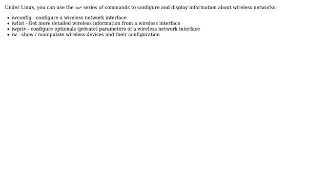 Unix & Linux: Is there a tool to display WiFi information in console? (5 Solutions!!) смотреть онлайн