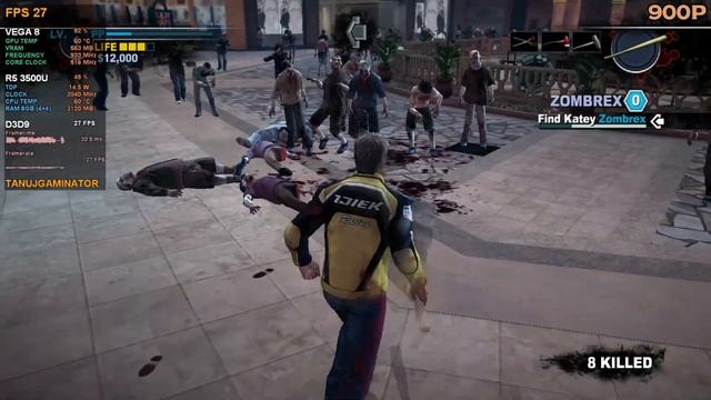 DEAD RISING 2 | RYZEN 5 3500U | 8GB RAM | VEGA 8 | BENCHMARK смотреть онлайн