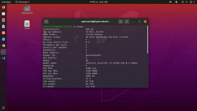 How to show cpu details with linux terminal смотреть онлайн