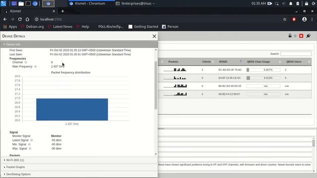 How to detect WiFi Jammer using Kismet (2023 Kali Linux) смотреть онлайн
