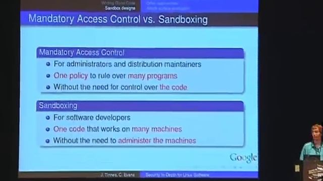 Julien Tinnes, Chris Evans Security In Depth for Linux Software смотреть онлайн