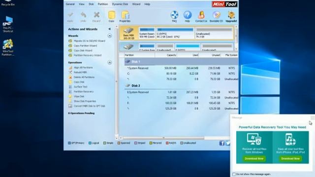 How to Recover Missing Space on SSD (MiniTool Partition Wizard) смотреть онлайн