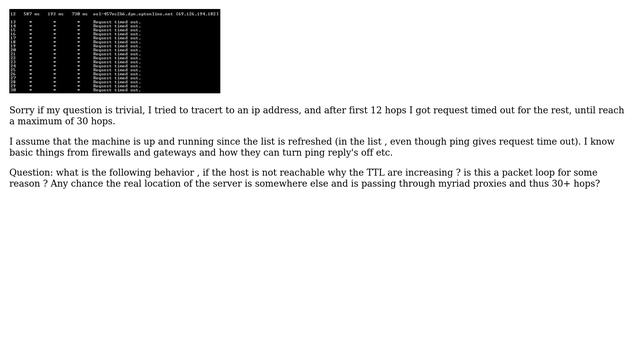 Unix & Linux: Tracert behaviour explanation (2 Solutions!!) смотреть онлайн