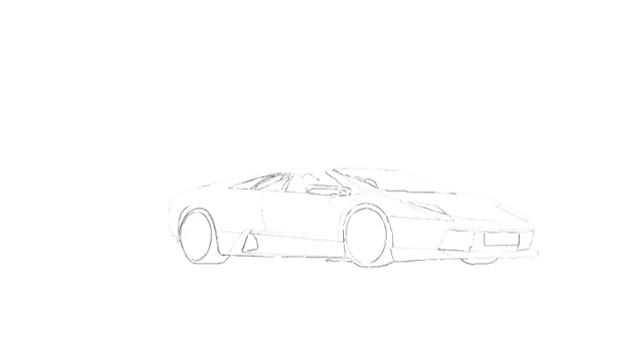 How to Draw Lamborghini Art | 2019 | Digital Art | Dharmik Desai смотреть онлайн