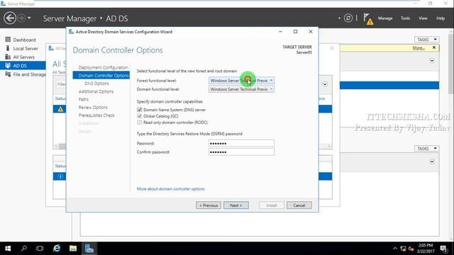 ADDS Session 2 How to Promote Domain Controller in Windows Server 2012,2016 смотреть онлайн