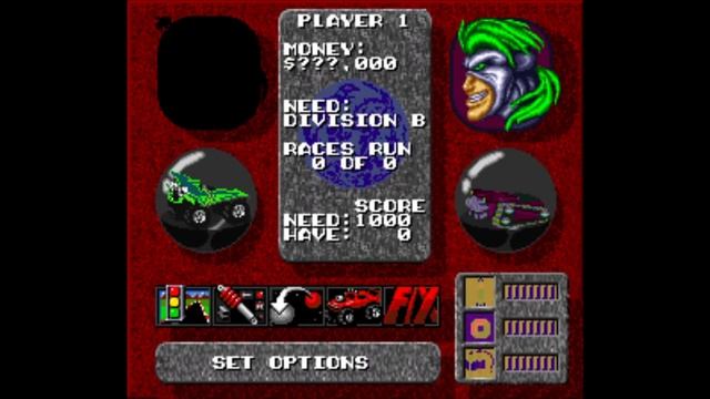 Rock N' Roll Racing SNES 7 WICKED PASSWORDS