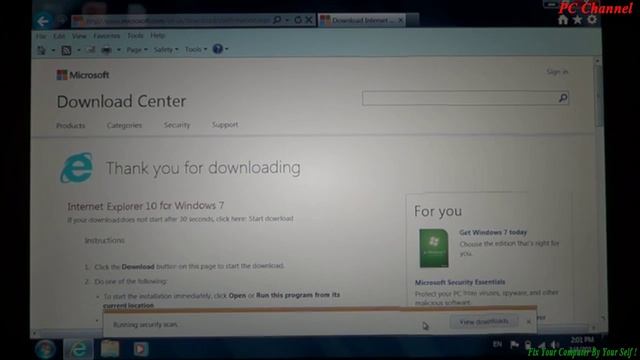 Windows 7 Downloading Internet Explorer 10 смотреть онлайн