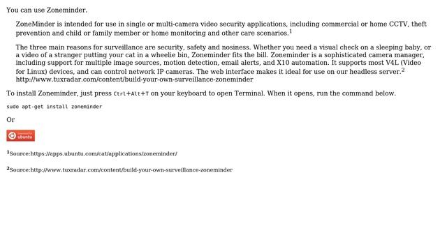 Ubuntu: What CCTV Software is available? (2 Solutions!!) смотреть онлайн