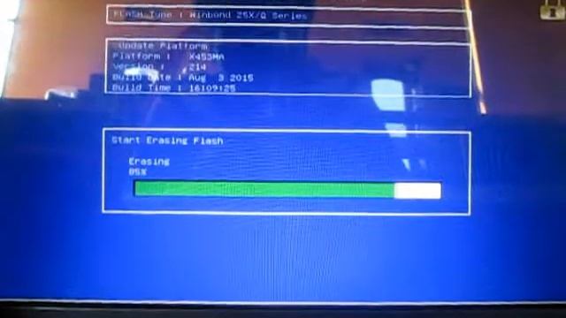 Update BIOS ASUS X453M смотреть онлайн