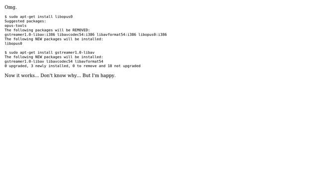 Ubuntu: Ubuntu 14.04, problem when install gstreamer1.0-libav, unmet dependencies (3 Solutions!!) смотреть онлайн
