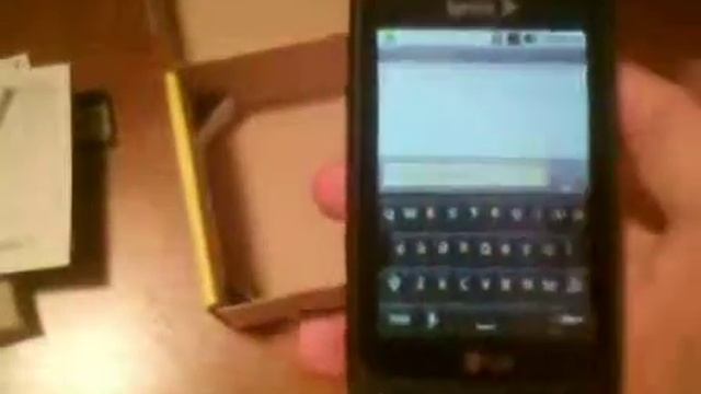 LG Optimus S Unboxing-Sprint смотреть онлайн