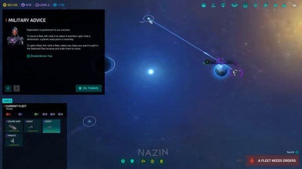 The new "Master of Orion" - on Linux