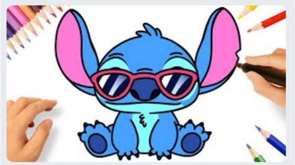КАК РИСОВАТЬ ШАГ ЗА ШАГОМ STITCH