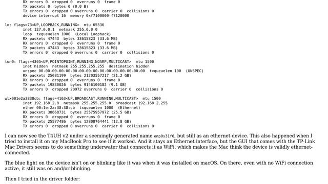 Ubuntu: TP-Link Archer T4UH v2 driver seems to work, but cant get WiFi to work смотреть онлайн