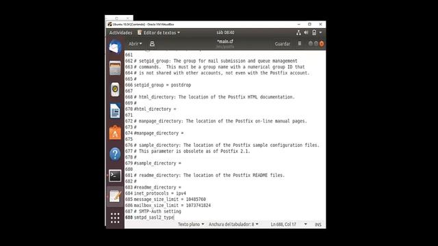 Instalación, configuración y pruebas de un servidor Postfix-Dovecot смотреть онлайн