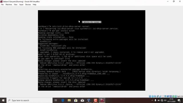 konfigurasi DNS server pada linux debian смотреть онлайн
