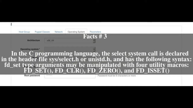 Select (Unix) Top # 5 Facts смотреть онлайн