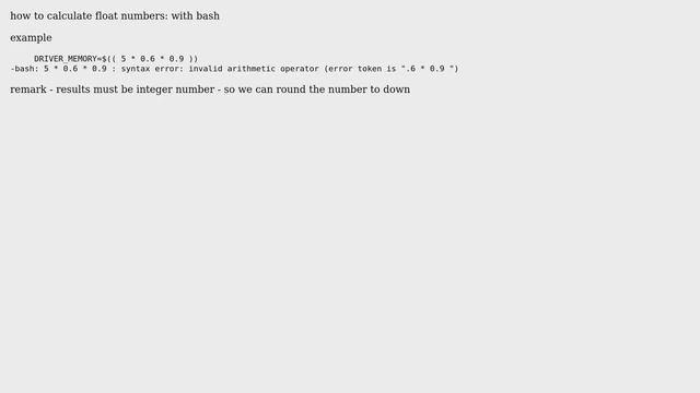 Unix & Linux: linux + how to calculate float numbers with bash смотреть онлайн