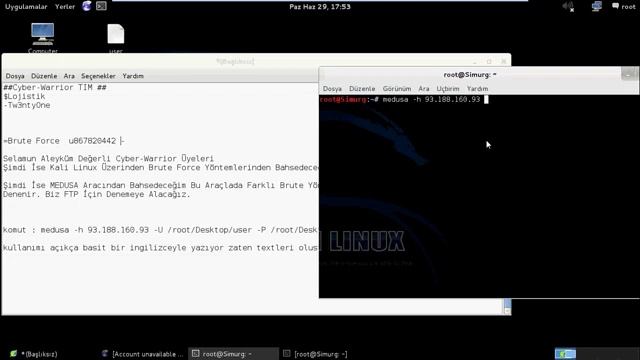 Cyber-Warrior TIM | Medusa Brute Force FTP смотреть онлайн
