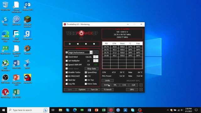 How to set CPU power and timing limit for maximum performance in OEM laptops. A Throttlestop guide смотреть онлайн