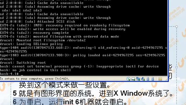 红帽RHCE认证【1.9.2】初级/重置root密码/如何找回丢失密码的root用户身份 指定开机只加载程序bash程序 开机不加载init程序 смотреть онлайн