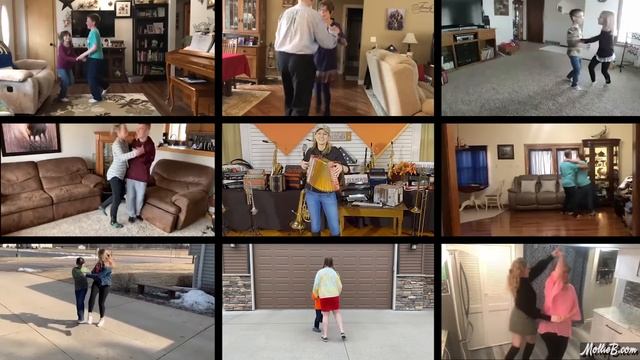 Virtual Mollie B Polka Party - Out The Window Polka смотреть онлайн