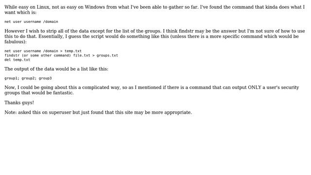 DevOps & SysAdmins: Output List of User's Groups (2 Solutions!!) смотреть онлайн