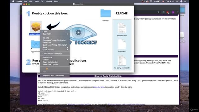 2 Install Nmap on MAC OS смотреть онлайн