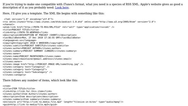 Ubuntu: How to create the xml file for podcasting? смотреть онлайн