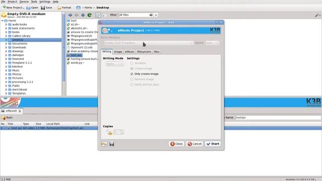 configuring and testing emovix burn on fedora 14 смотреть онлайн