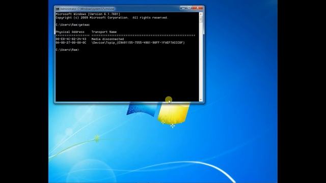 Check MAC address of your computer смотреть онлайн