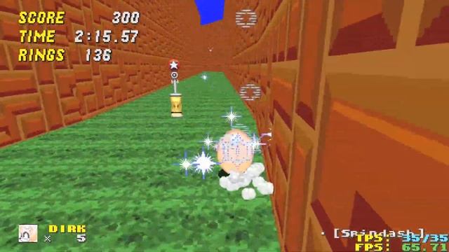 Sonic Robo Blast 2 - Final Demo Zone as Hyper Dirk (CrossMomentum, 60FPS) смотреть онлайн