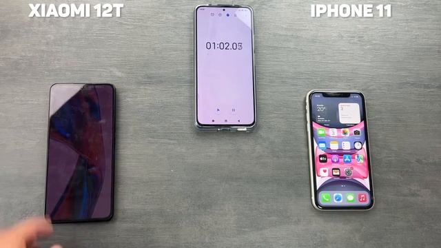 Xiaomi 12T VS IPhone 11 - First SPEED TEST смотреть онлайн