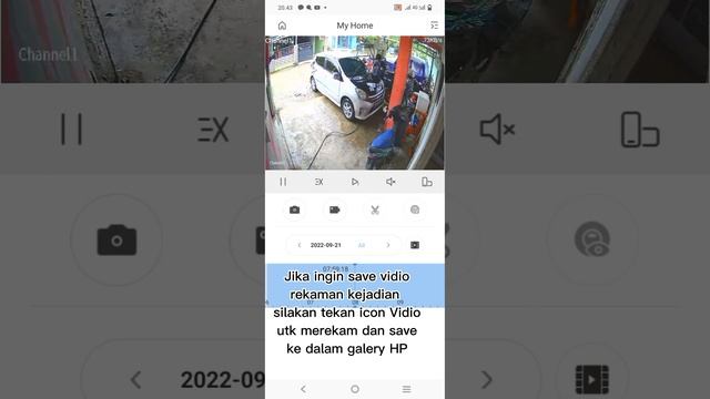 Cara Putar Ulang CCTV Merk Dahua di HP Aplikasi DMSS смотреть онлайн