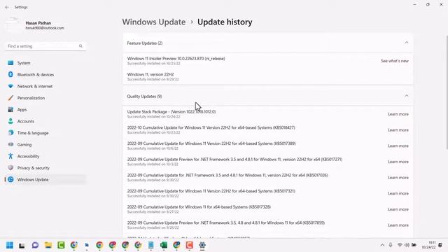 How to View Update History on Windows 11 смотреть онлайн