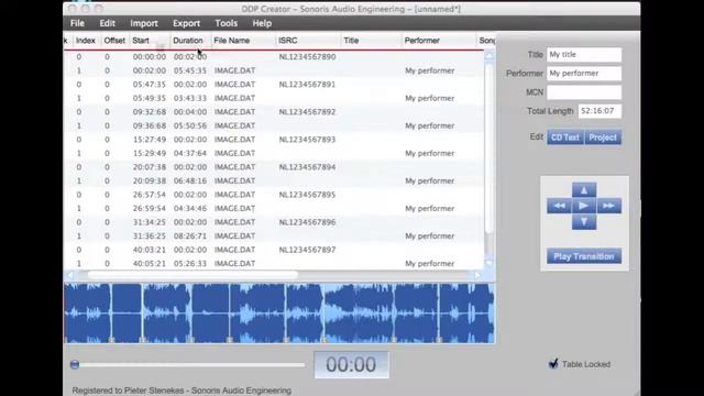 Sonoris DDP Creator Tutorial - How to make a hidden track смотреть онлайн