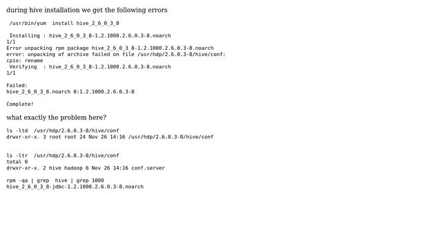 Unix & Linux: yum + unpacking of archive failed (2 Solutions!!) смотреть онлайн