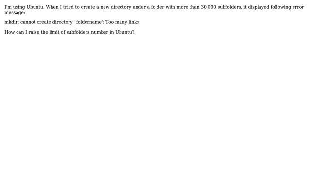 DevOps & SysAdmins: mkdir: cannot create directory `foldername': Too many links смотреть онлайн