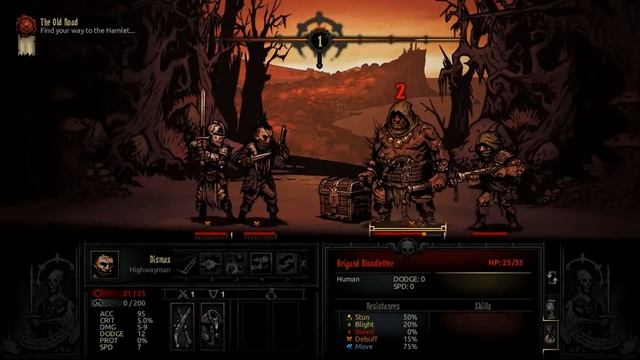 Darkest Dungeon | Linux (Lutris) Gameplay смотреть онлайн
