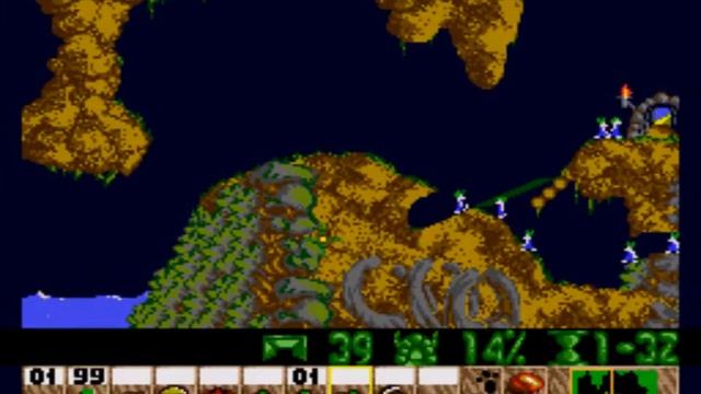 Let's Play Lemmings (Genesis) - 31: The Process смотреть онлайн