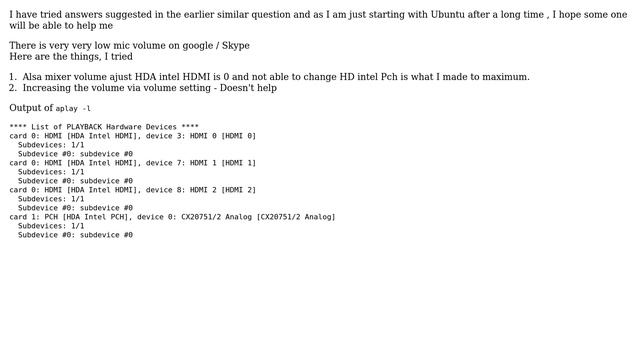 Very low mic volume on ubuntu 14.04 LTS смотреть онлайн
