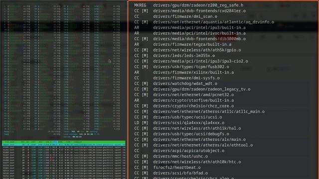 Compile Linux kernel with 192 vCPUs demonstration смотреть онлайн